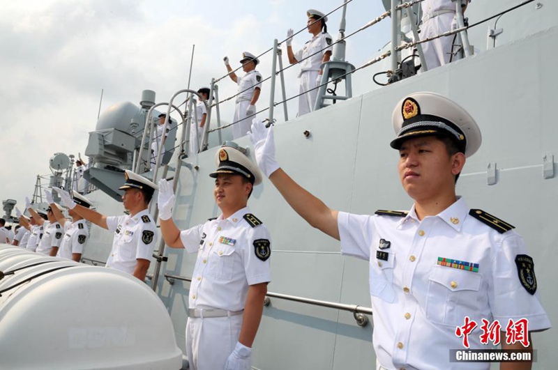 Chinesische Flotte besucht Thailand