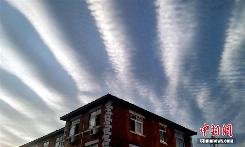 Wolkenstreifen in Jiangxi