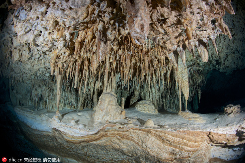 Faszinierende „Lichtshow“ in mexikanischen Wasserhöhlen