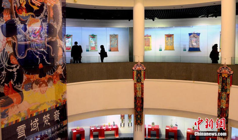 Ausstellung über Norbulingka-Kulturgüter in Fuzhou