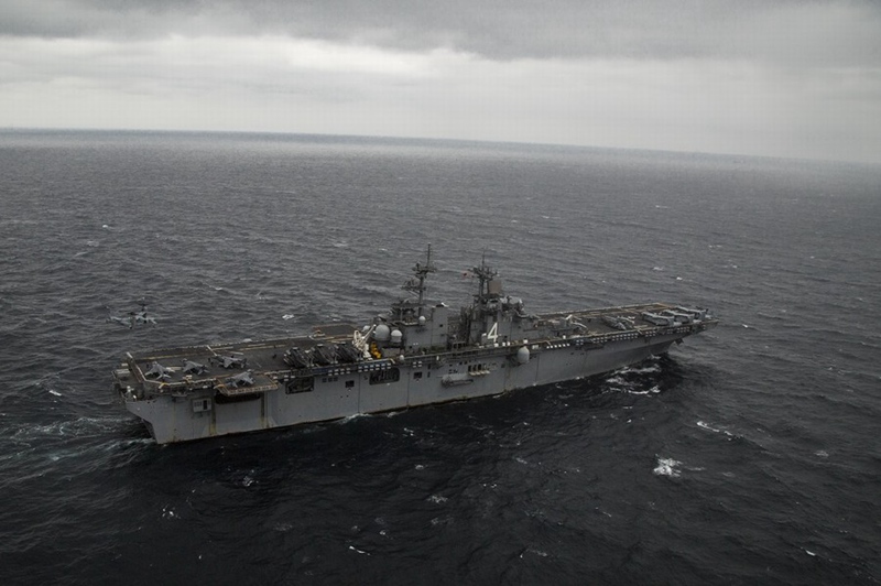 US-Kriegsschiff offen für Besucher in Hongkong 