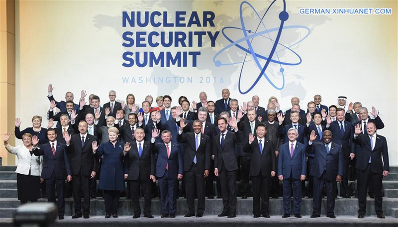 Xi Jinping nimmt am Nuklearen Sicherheitsgipfel in Washington teil