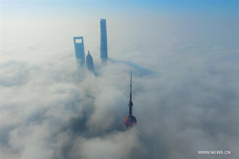 Smog-Alarmstufe Orange in Shanghai