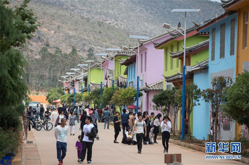 Das Dorf der Farben in Yunnan