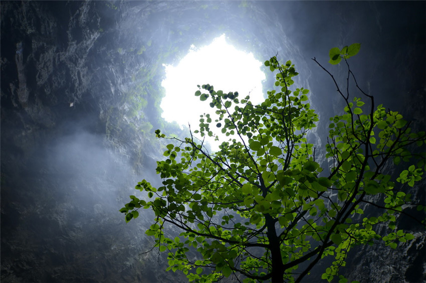 Tor ins Unterreich – Karstschlund in Hubei