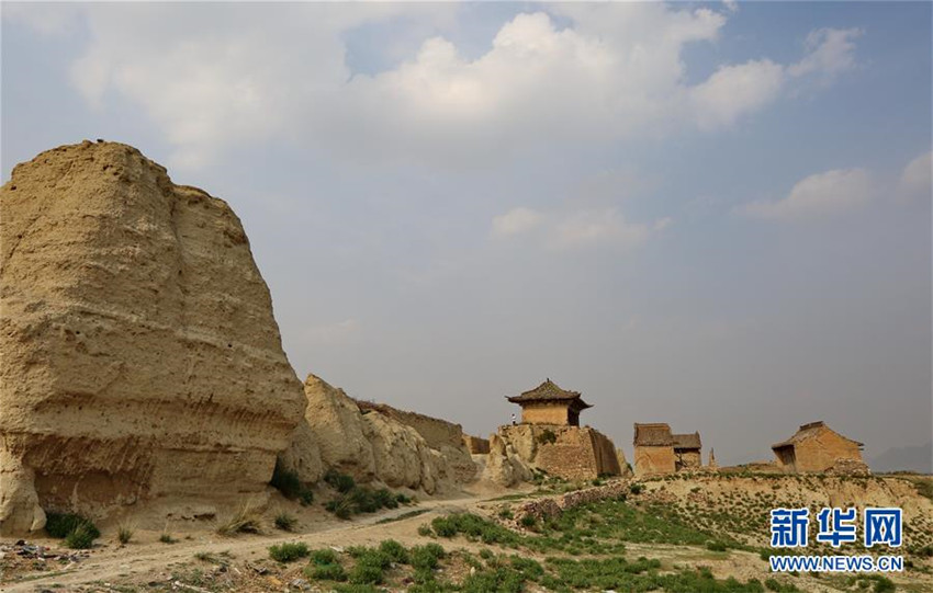 Restauration eines antiken Dorfes in Hebei