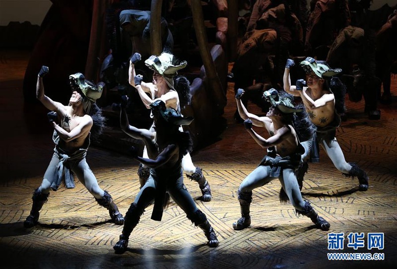 Premiere der chinesischen Version des Broadway-Musicals „Der König der Löwen“