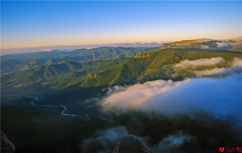Luya-Berge in Shanxi: Natürliche Sauerstoff-Bar
