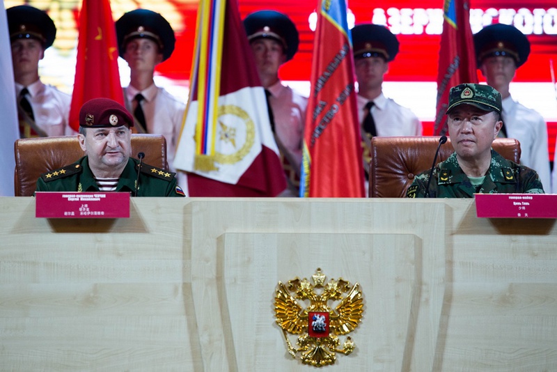 Chinesisch-russisches Terrorismusbekämpfungstraining beginnt