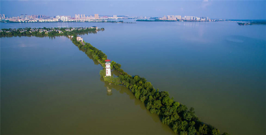 Hochwasser: Villenviertel in Wuhan wird zur isolierten Insel