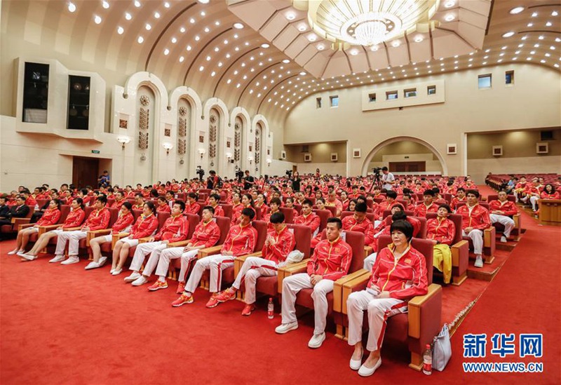 Chinas Mannschaft für die Olympischen Spielen in Rio aufgestellt