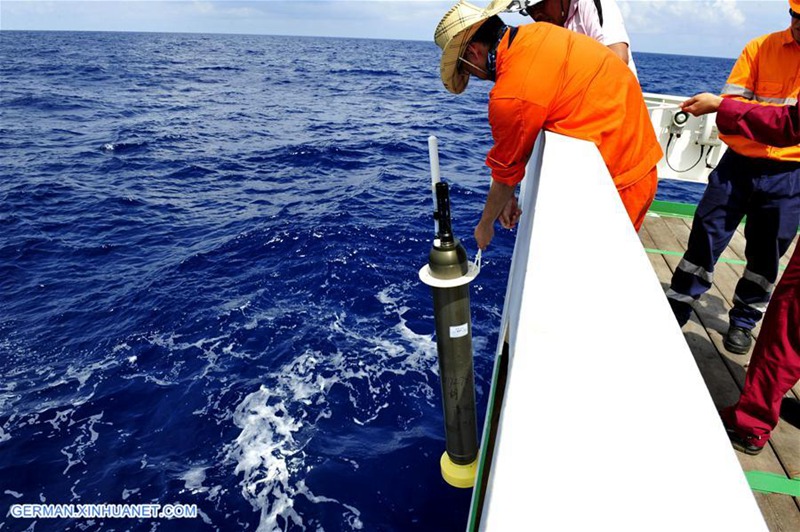 Forschungsschiff Zhang Jian führt Tiefsee-Erkundungen im Südchinesischen Meer durch