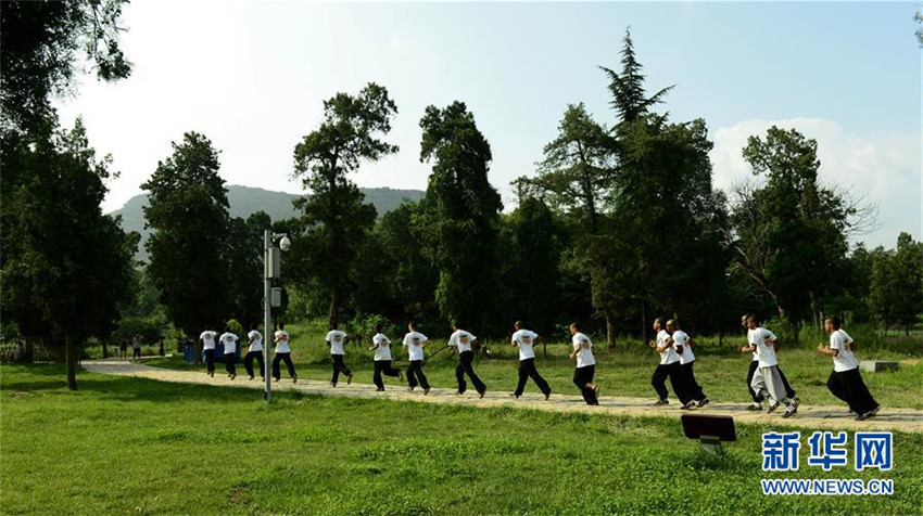 Afrikaner lernen Kung-Fu im Shaolin-Tempel