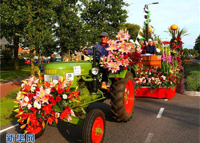 Festzug der Blumenwagen