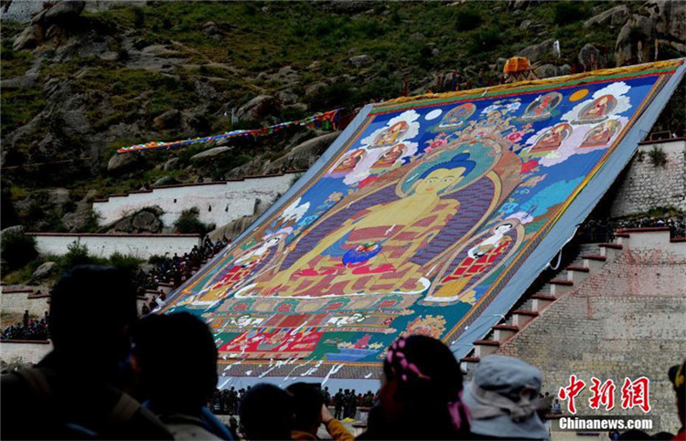Sho-Dun-Festival in Lhasa eröffnet