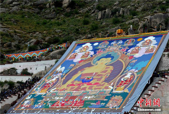 Sho-Dun-Festival in Lhasa eröffnet