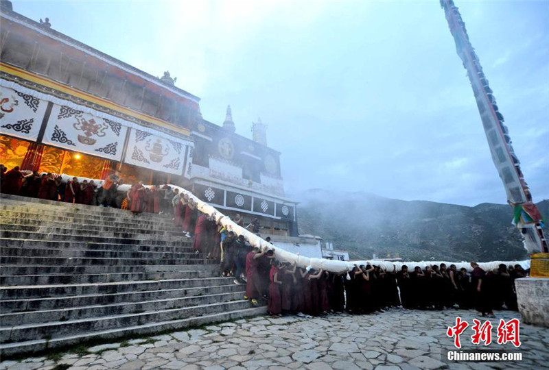 Sho-Dun-Festival in Lhasa eröffnet