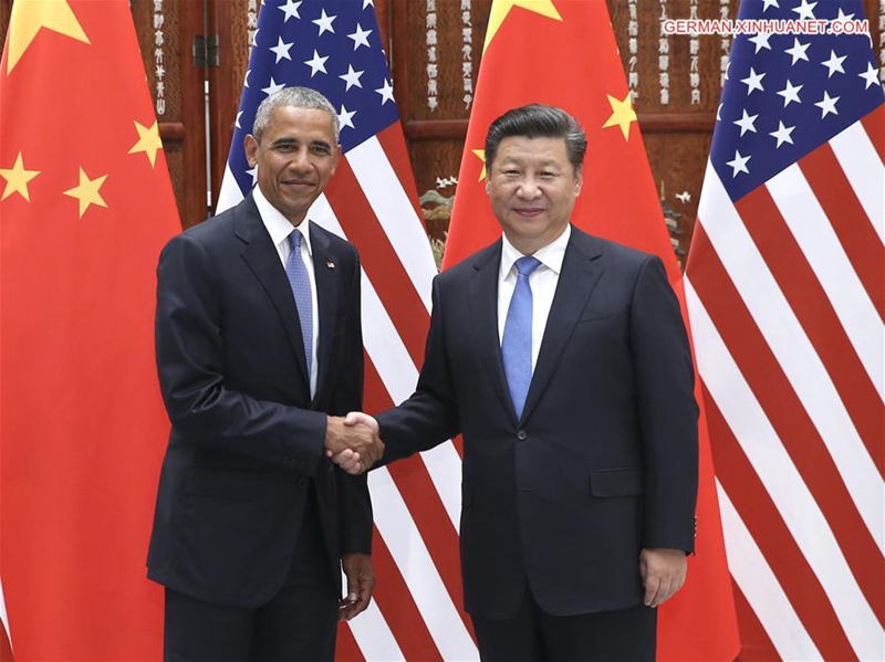Xi Jinping trifft Barack Obama in Hangzhou