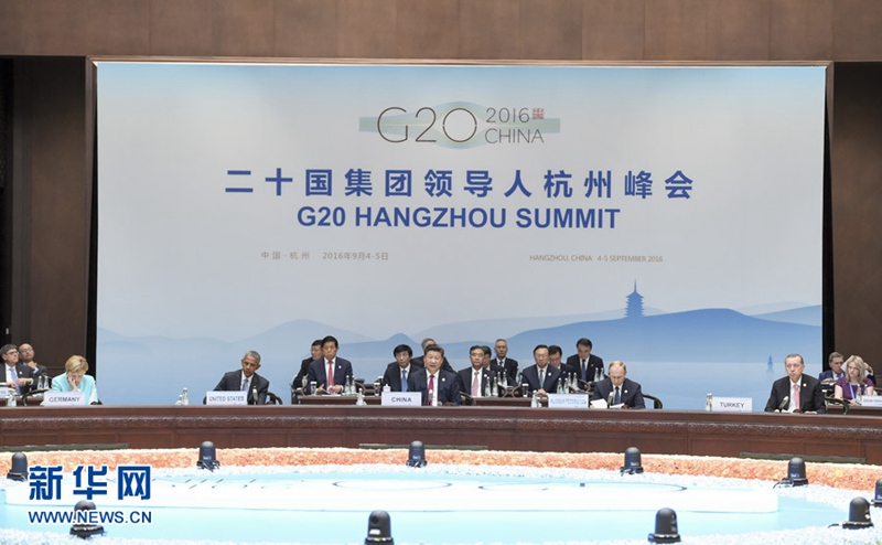G20-Gipfel in Hangzhou eröffnet