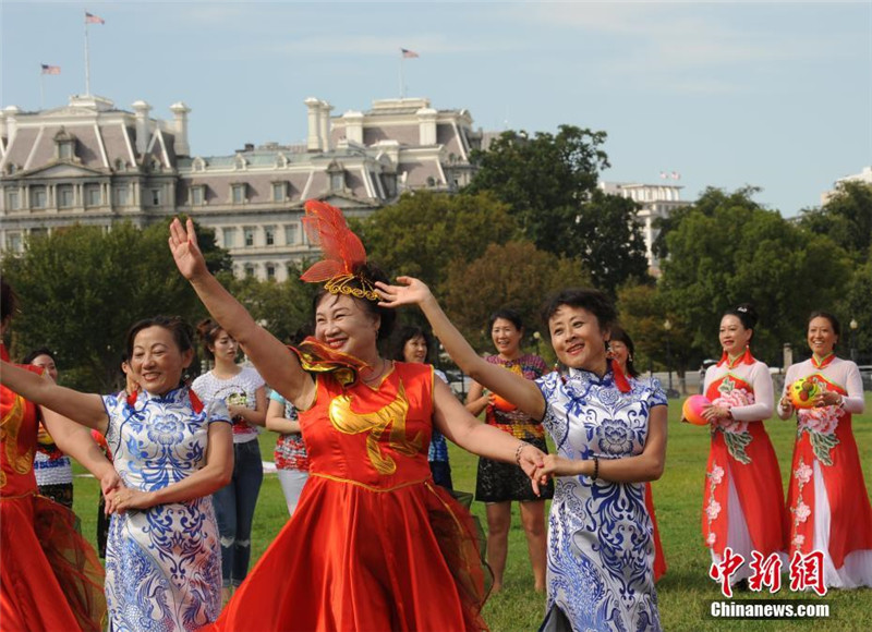 Flashmob feiert chinesisch-amerikanisches Tourismusjahr