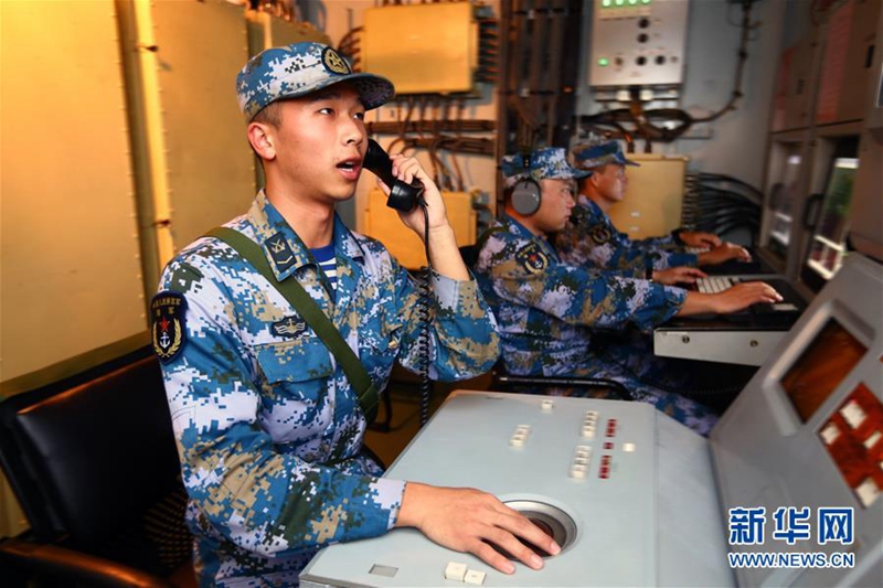 Gemeinsames Manöver von chinesischer und russischer Marine in vollem Gang