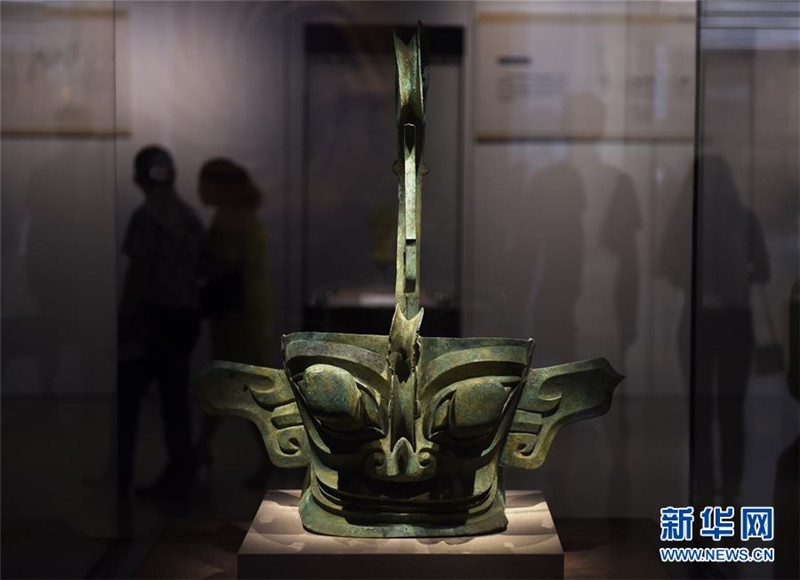 Ausstellung von Kulturgegenständen des alten Landes Shu