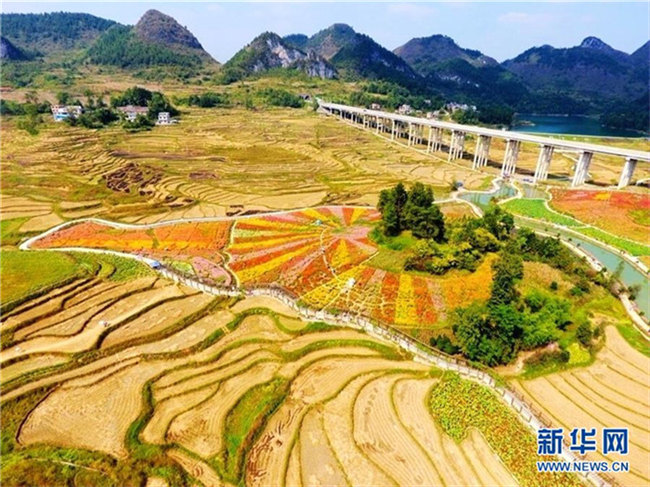 Die goldenen Terrassen von Guangxi