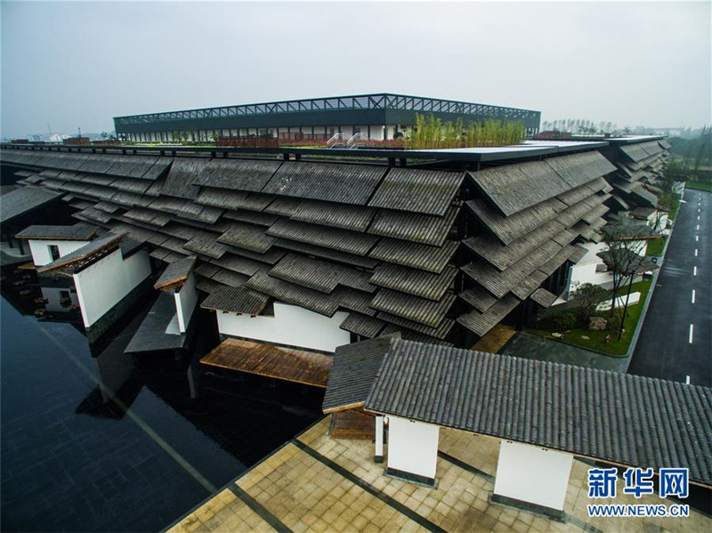 Wuzhen Internet International Exhibition Center fertig gestellt