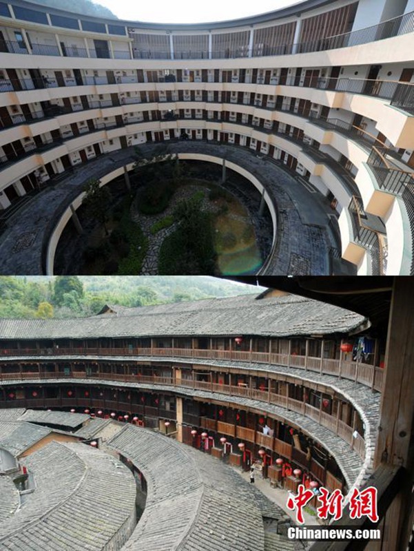 Tulou-Hotel in Fujian