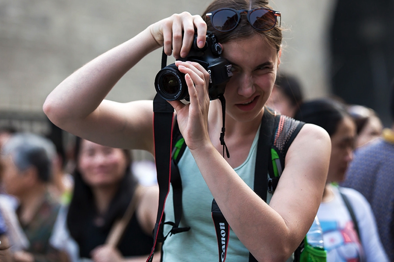 Ausländische Touristen besuchen gerne Xi´an