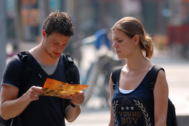 Ausländische Touristen besuchen gerne Xi´an