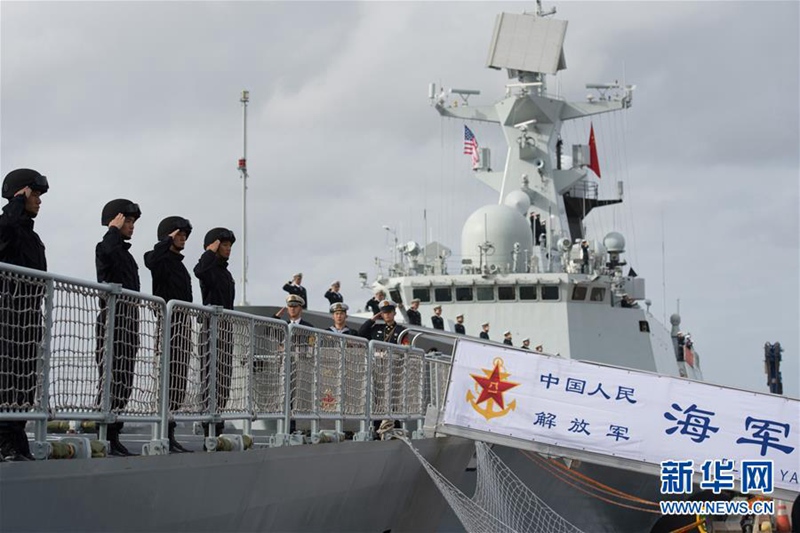 Chinesische Flotte besucht San Diego