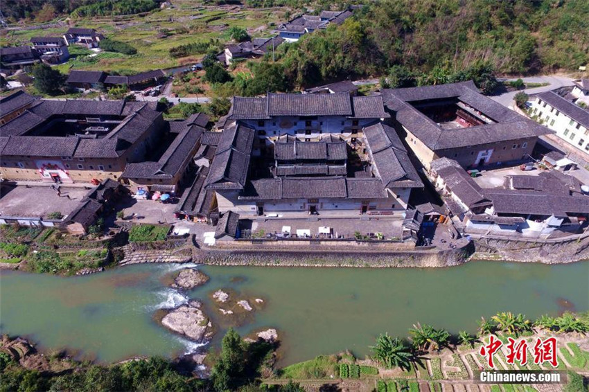 Luftbilder: Traditionelle Lehmgebäude in Fujian