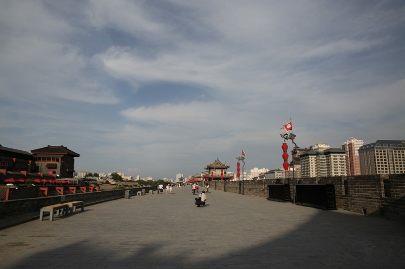 Xi´an Stadtmauer und Steinstelenwald benutzen einheitliche Eintrittskarte