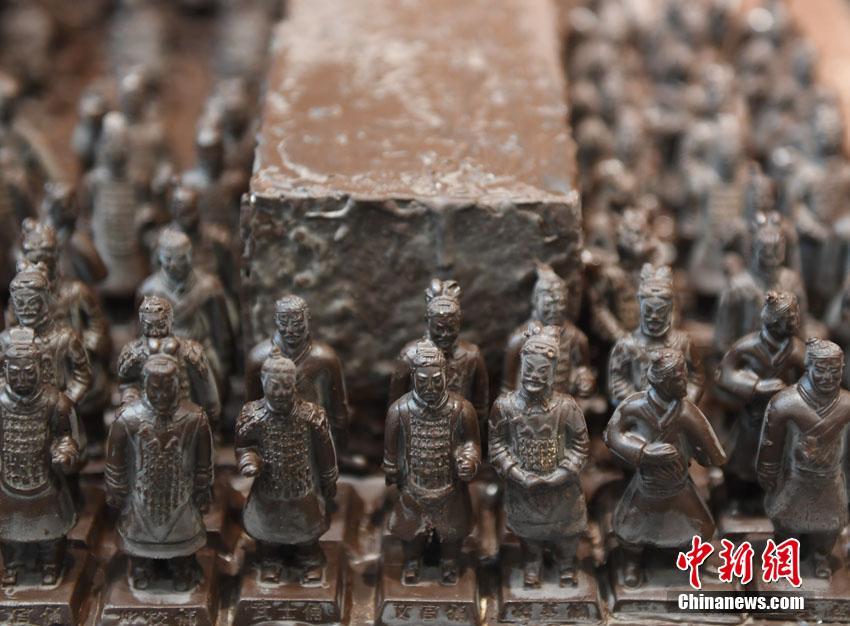 700 Schokoladen-Kunstwerke in Changchun