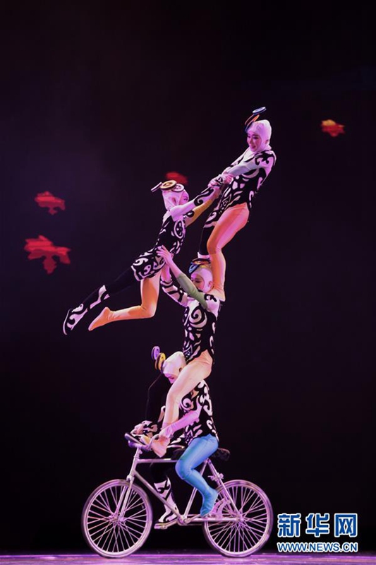Drittes chinesisches Akrobatik-Kunstfestival eröffnet