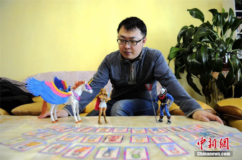 Chinesischer Fan sammelt über 1.000 Action-Figuren aus den USA