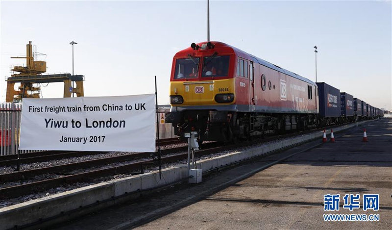 Erster China-Großbritannien-Güterzug erreicht London