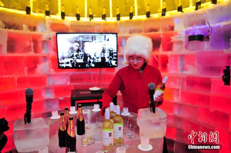 „Eis-Bar“ in Shenyang 