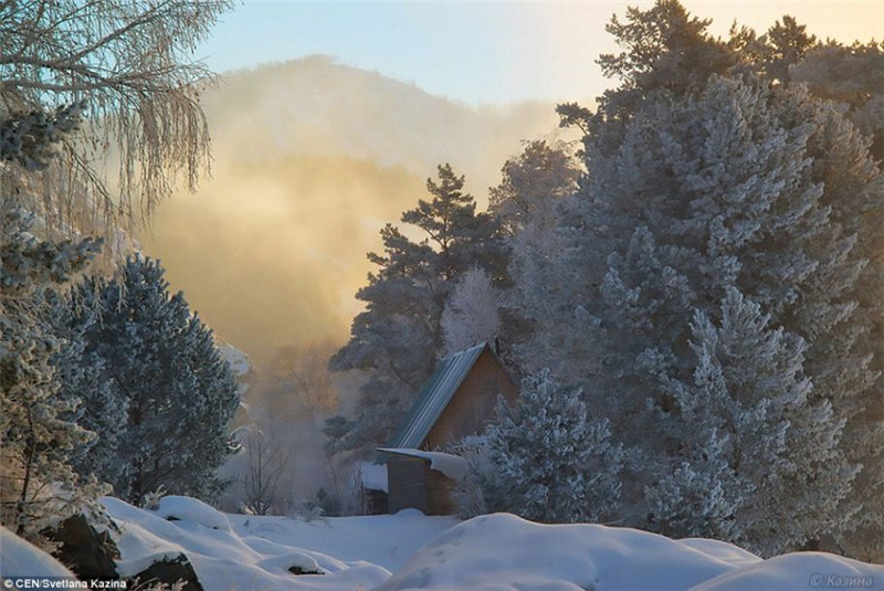 Einsiedelei im Russischen Altai