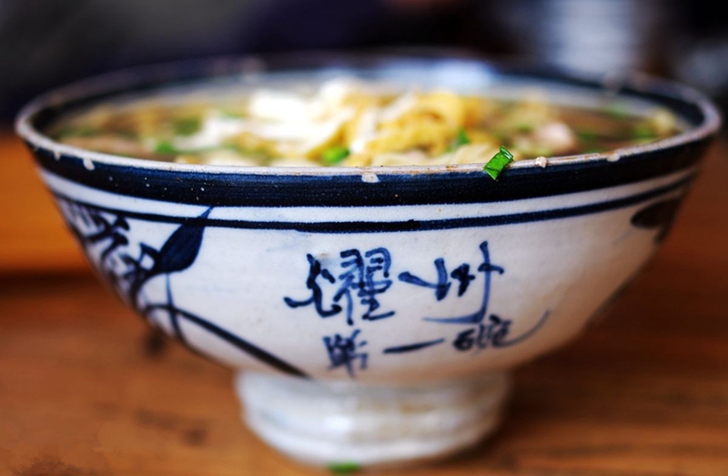 Die Yaozhou-Nudeln in Salzsuppe