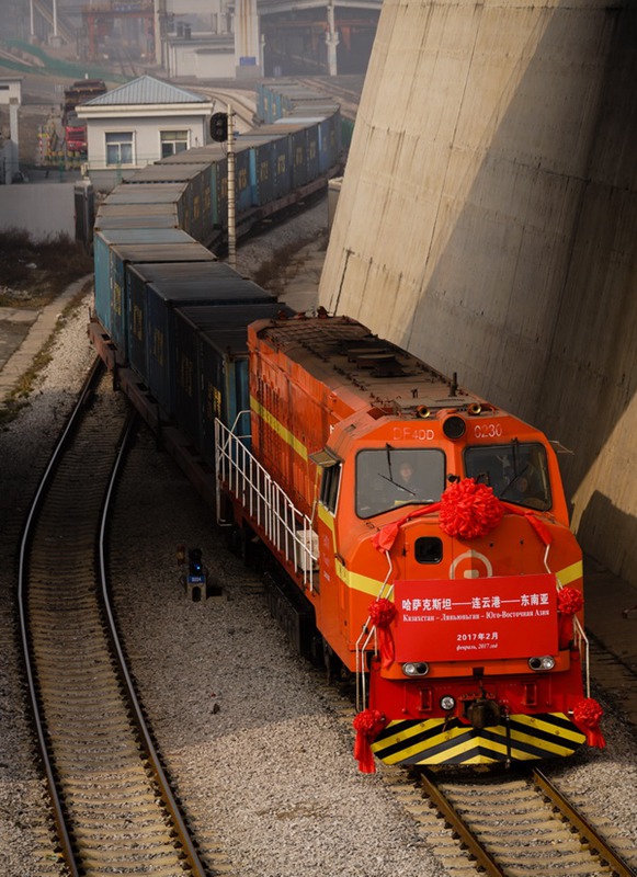 Erster Weizenzug aus Kasachstan erreicht Lianyungang