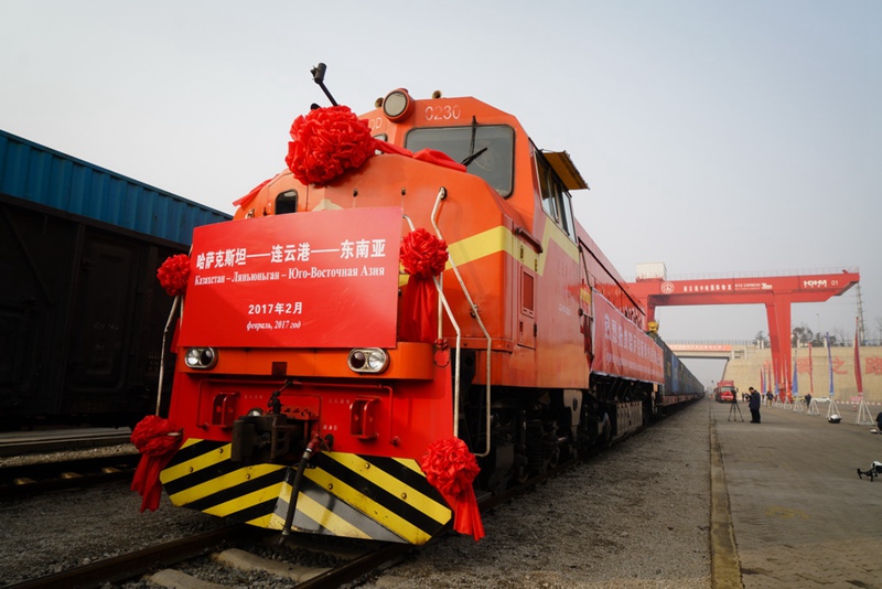 Erster Weizenzug aus Kasachstan erreicht Lianyungang