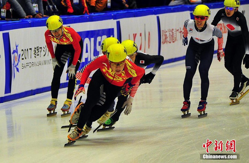 Chinas Shorttrack-Team konnte in Sapporo seine Ziele erreichen