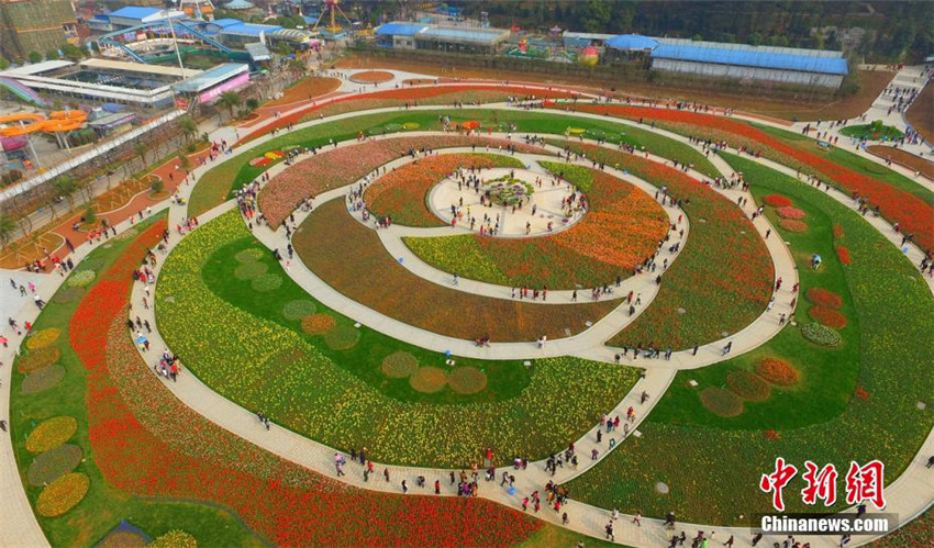 Tulpenmeer in Hunan