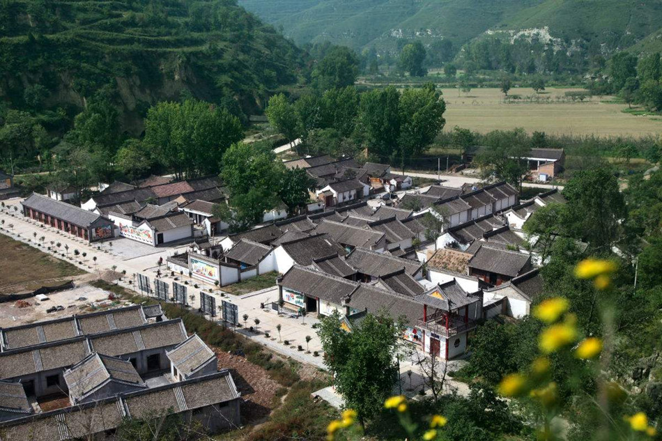 Traditionelles Dorf in China – Dorf Chengjiachuan im Kreis Binxian