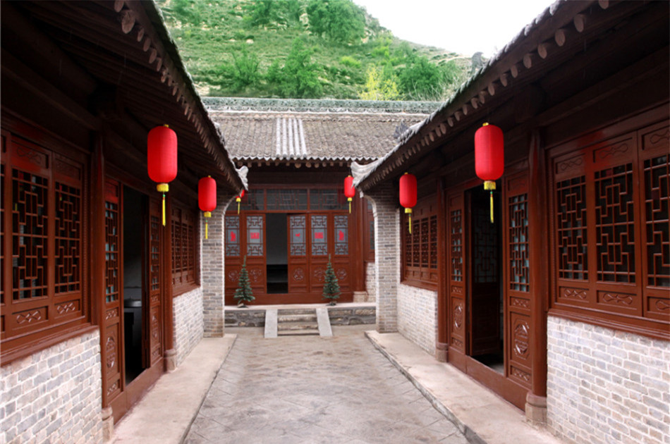 Traditionelles Dorf in China – Dorf Chengjiachuan im Kreis Binxian