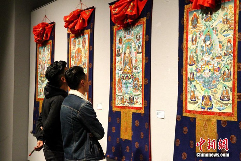 Ausstellung in Xining präsentiert 88 wunderschöne Thangka-Gemälde