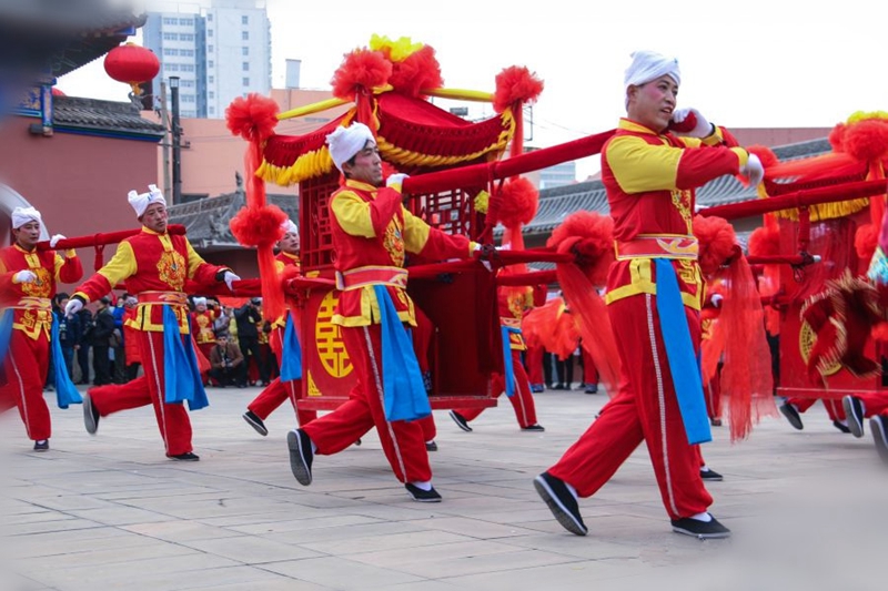 Das Frühlingsfest in Mizhi