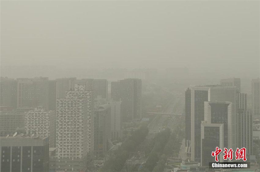 Sandstürme fegen über Beijing